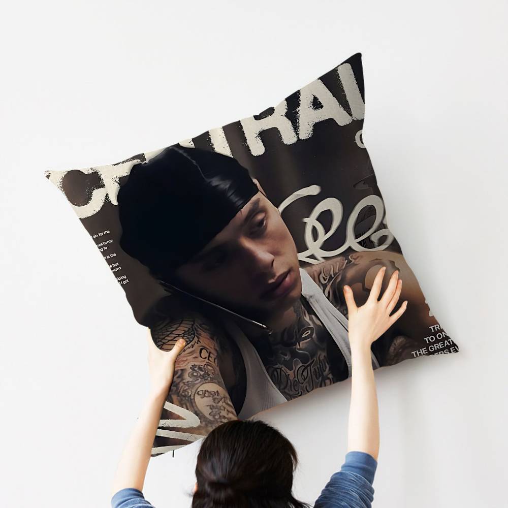 Singer C-Central Cee Cushion Cover Pillowcase Upholstery Sofa Throw Pillow Home Decor Pillowcas