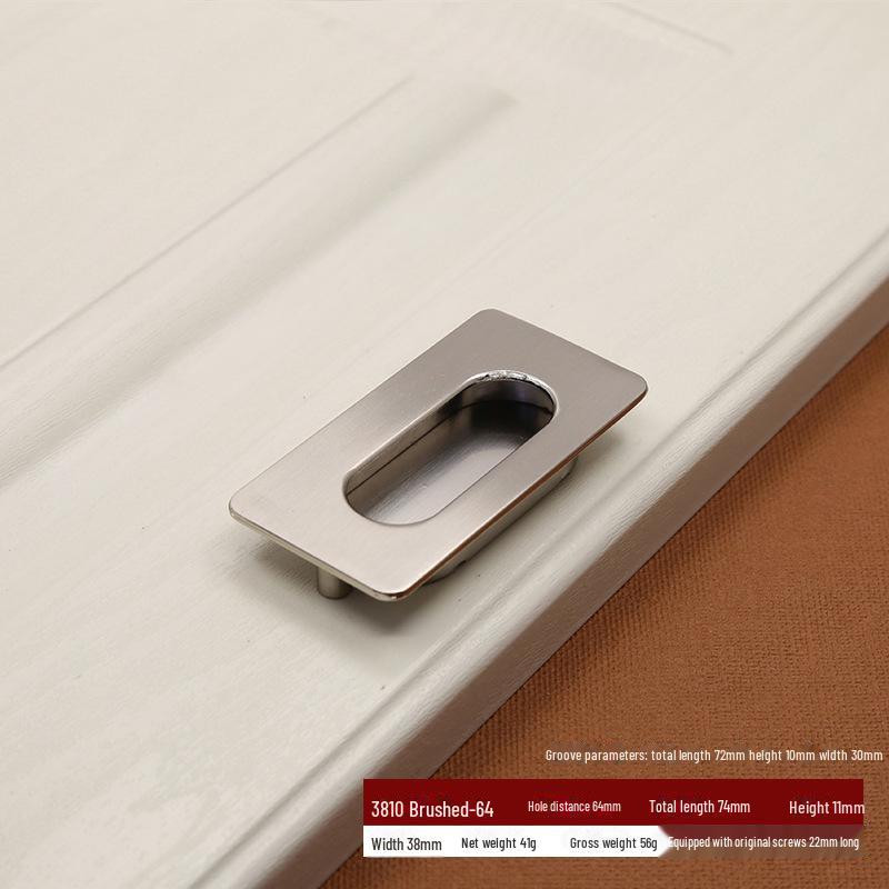 

Встроенная невидимая ручка для раздвижной двери из цинкового сплава