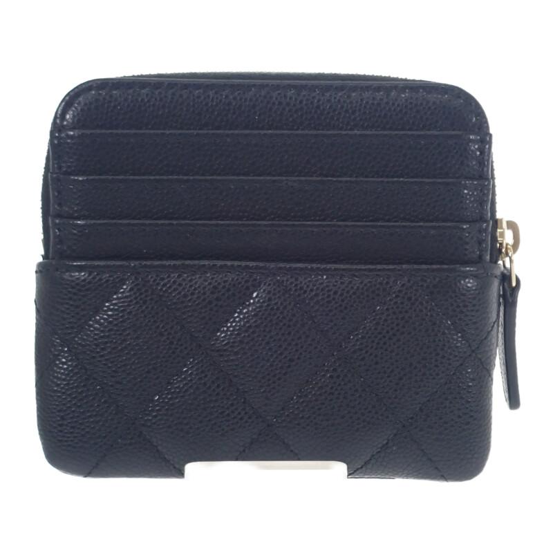 CHANEL  AP2061 Coin case black Women