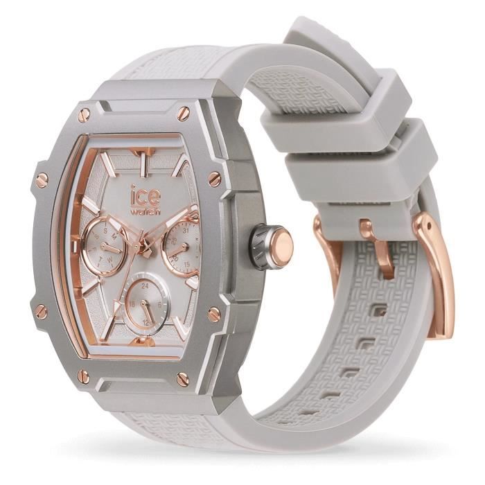 Montre Ice Watch - Femmes - 022862 - Gris Silicone - Quartz - 5 Atm - Sport