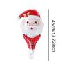 10PCS/Pack Santa Claus Style Christmas Handheld Balloon Festive Atmosphere Decorating Prop Christmas New Year Party Supplies ZYF