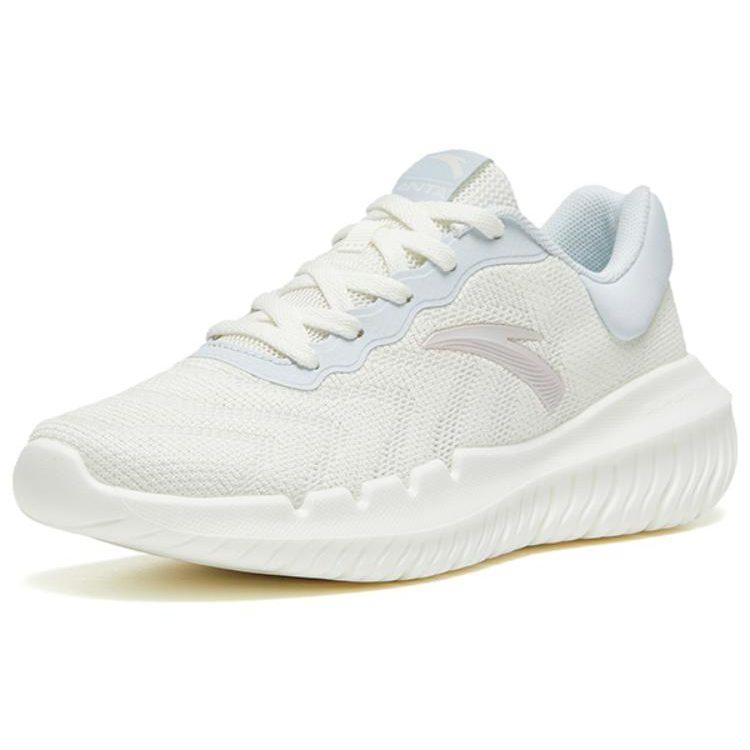 Anta Variety Training Collection Abrasion Resistant Breathable Low Top Training Shoes Women's White Gray 122327792-2