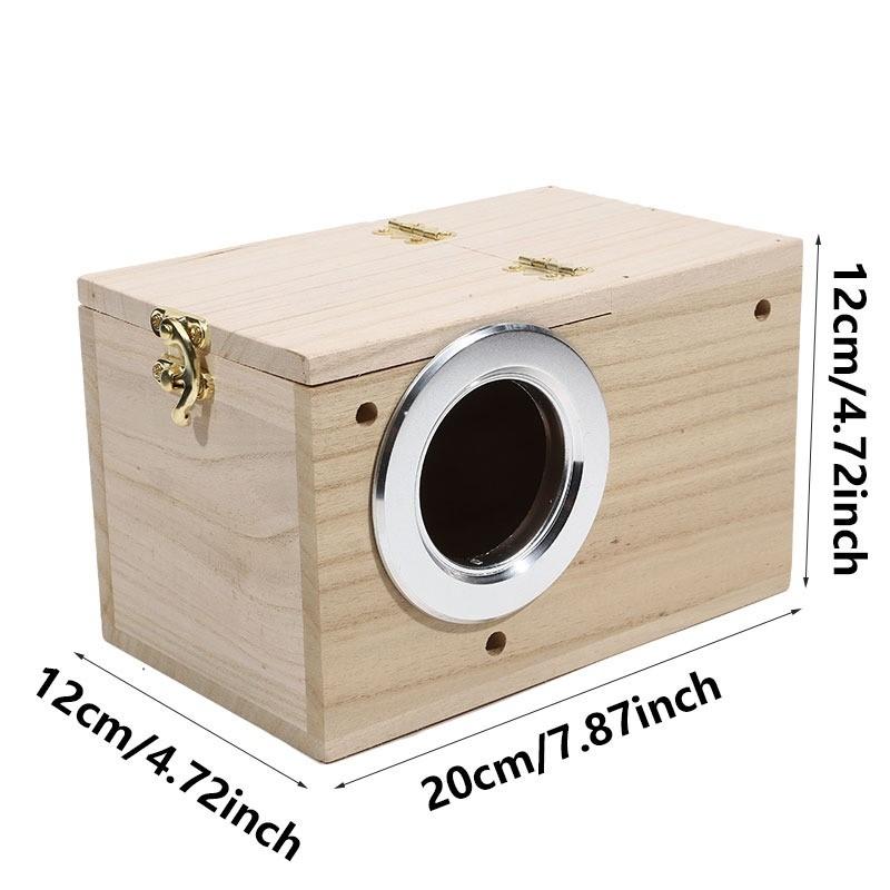 Heißer Verkauf Praktischer Vogelzuchtkasten Vogel Papagei Dekorative Käfige Haustierzubehör Heim Balkon Dekoration Paarung