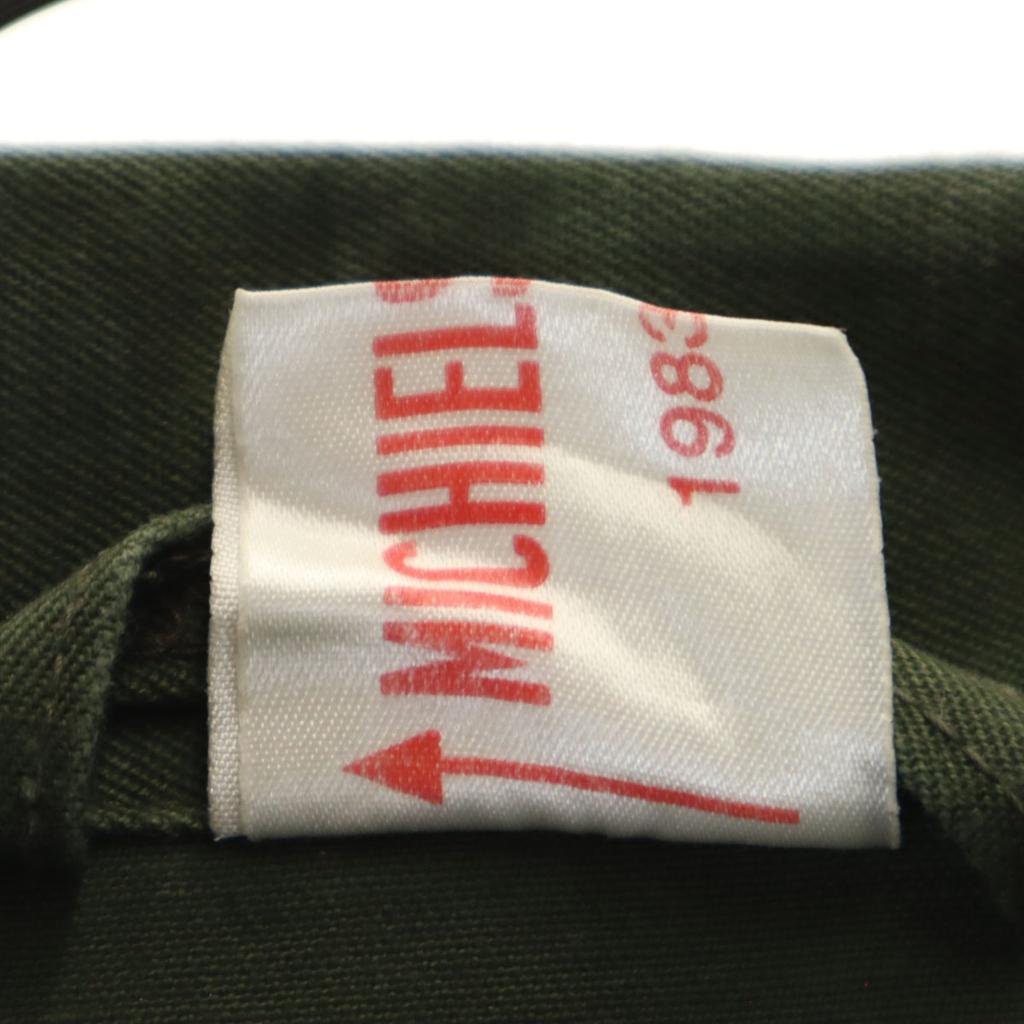 MICHIELSENS 80s vintage Short sleeve Belgian Military Shirt jacket 36 Men's Used