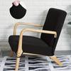 Waterproof Elastic Armrest Leisure Single Sofa Cover Solid Universal Solid Wood Chair Cover Home Bench Seat Sitting Cover