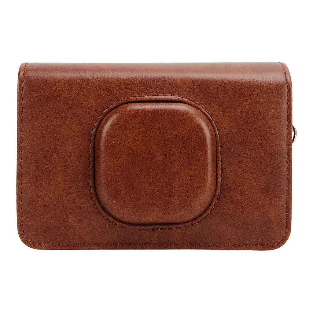Instant Camera Case PU Leather Mini Retro Protective Camera Bag with Adjustable Shoulder Strap for Mini Shot2