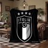 Italy National Football Team Print Flannel Blanket Soft Warm Sofa Bed Throw Blanket For Home Office Bedroom