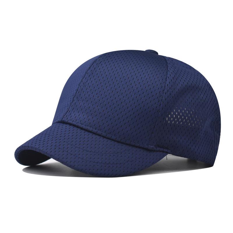 Updated Short Brim Summer Breathable Baseball Cap For Men and Women Mesh Quick Dry Outdoor Use Sun Hat One Tone Hip Hop Trucker Hats