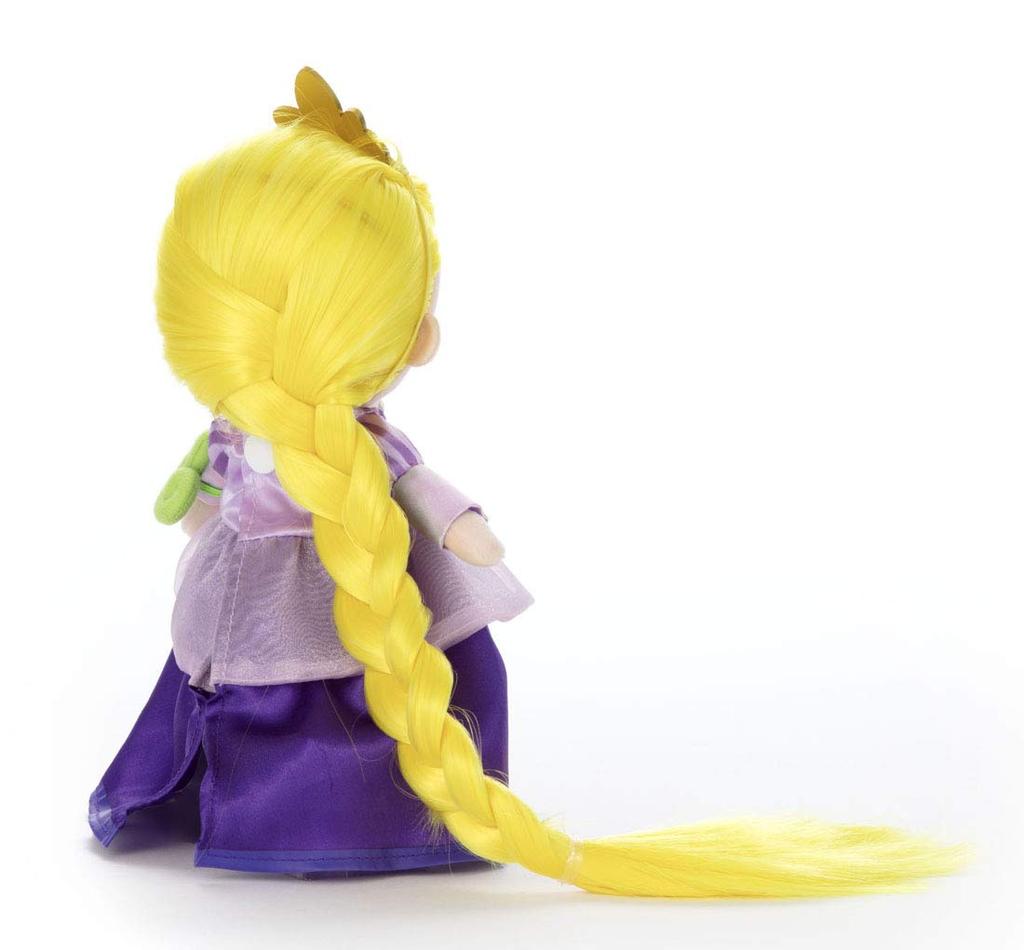 Disney Character My Friend Princess Hair & Makeup Plush Doll Deluxe Set (Tangled) Rapunzel