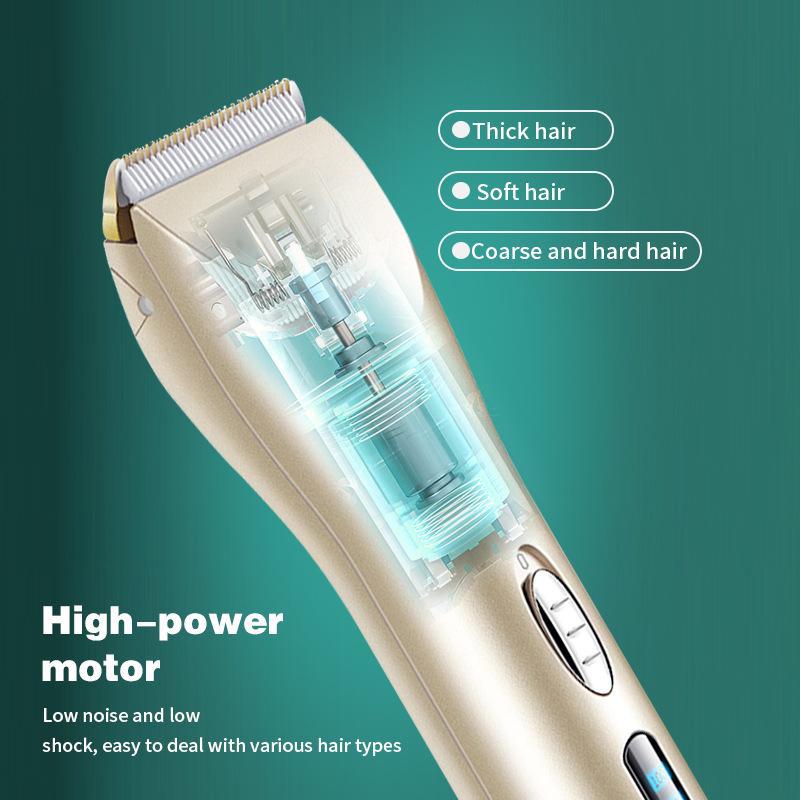 Ceramic Blade Professional Hair Clipper - Electric Hairdressing Tool