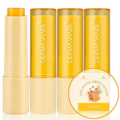 Dermashare Shea Butter Honey Lip Balm, 3.8g, 3 Pieces