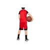 Nike X NBA Houston Rockets Trendy Color Block Quick Dry Breathable Lightweight Shorts Kids Shorts Red 3Z2B7BABZ-RCK