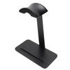 Headphone Stand Universal Wood Aluminum Alloy Space Saving Anti Slip Desktop Holder for Music Gaming Headset