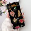Per Xiaomi Black Shark 5 Pro Shark5 Custodia per Telefono Black Shark 5 5Pro Elegante Floreale Gatto Dipinto Morbido Silicone TPU Custodie