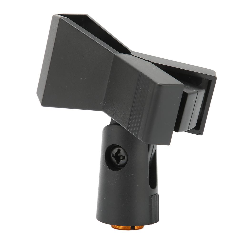 JD‑09 Microphone Clip ABS Universal Handheld Mic Clamp Holder with 58in Male To 38in Female