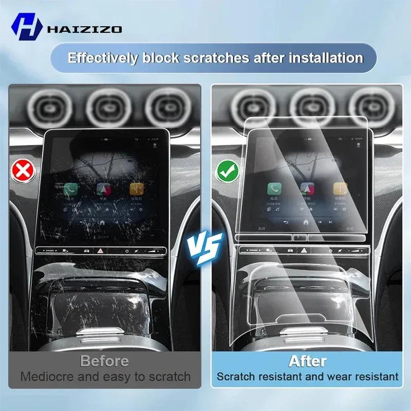 Car GPS LCD screen navigation TPU film Matte anti glare screen protector film Scratch resistant refit PPF For Kia K4 2024-2026