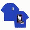 New Anime Levi Ackerman Print T Shirts Women Men Casual Round Neck Tees Top Summer Cool Loose Short Sleeve