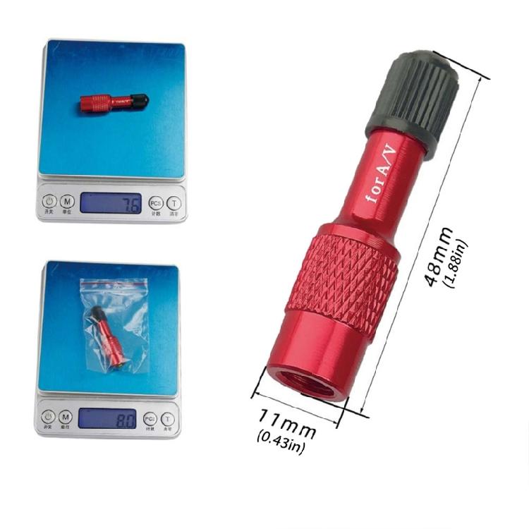 Portables Bike Tire Inflation Extenders Adapters Tyre Valves Extension Adapters for Convenient Tire Maintenances