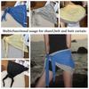 Harajuku Butt Curtain Y2K Streetwear Headscarf High Quality Solid Color Shawl