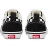 Vans Ward Slip-On Comfortable Versatile Durable Low-Top Toddler Shoes Baby Shoes Black White VN0A5KY8Y28