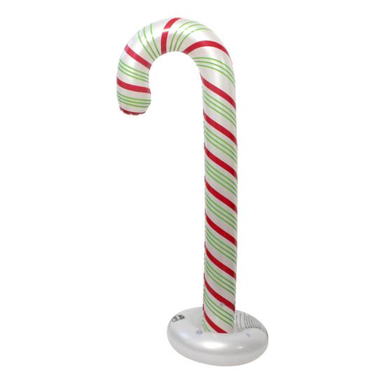 Christmas Candy Cane Balloon 51 Inch Large Inflatable Candy Cane Decoration for Birthday Xmas Wedding New Year Carnival Festival Holiday Party
