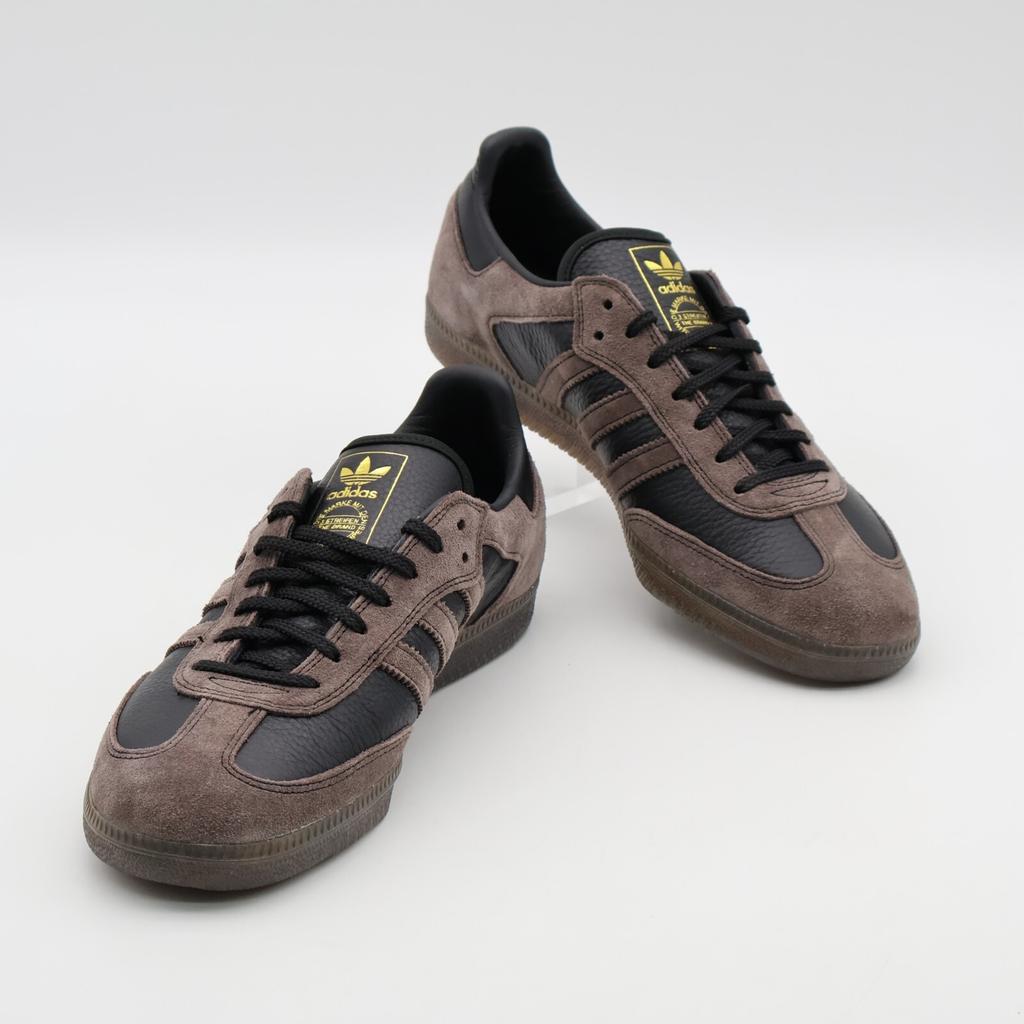 IF9235 Kader Sylla Adidas Originals Samba ADV Core Black Brown Gum (Men's)