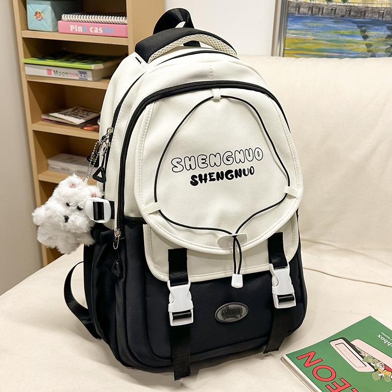 Children's school bag Elementary school girl Junior high school student High school cute girl tutoring bag Backpack fashion backpack