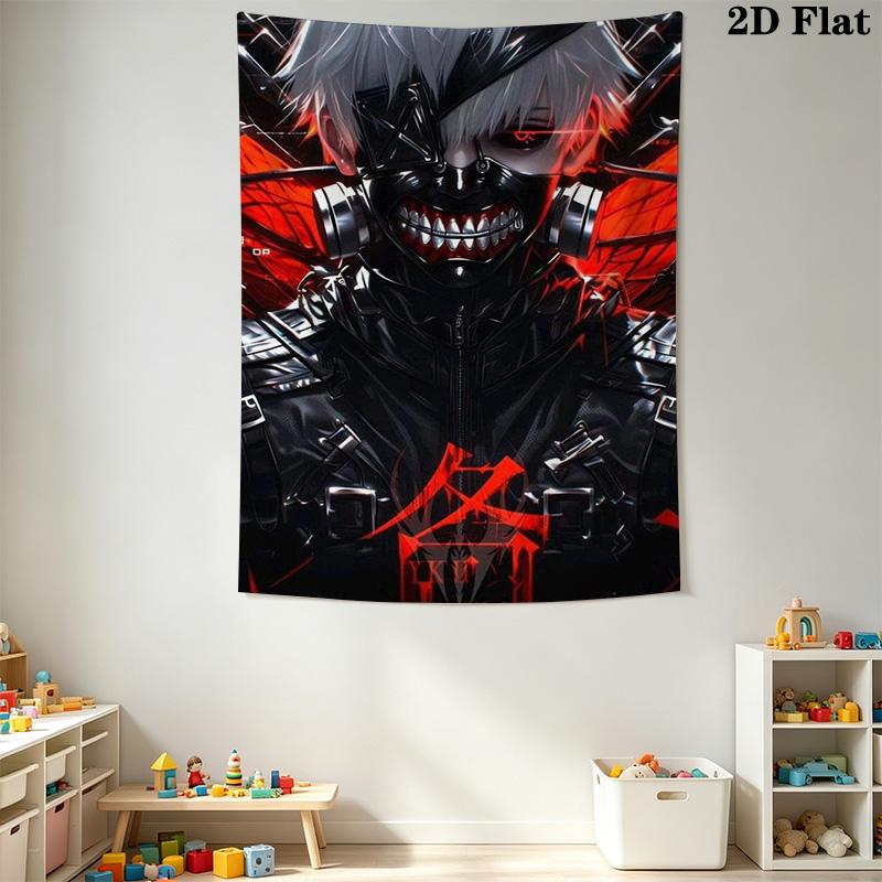 Ken Kaneki Pattern Home Decor Tapestry, Wall Hanging, Decorative RV Wall Cloth.MGT0918178