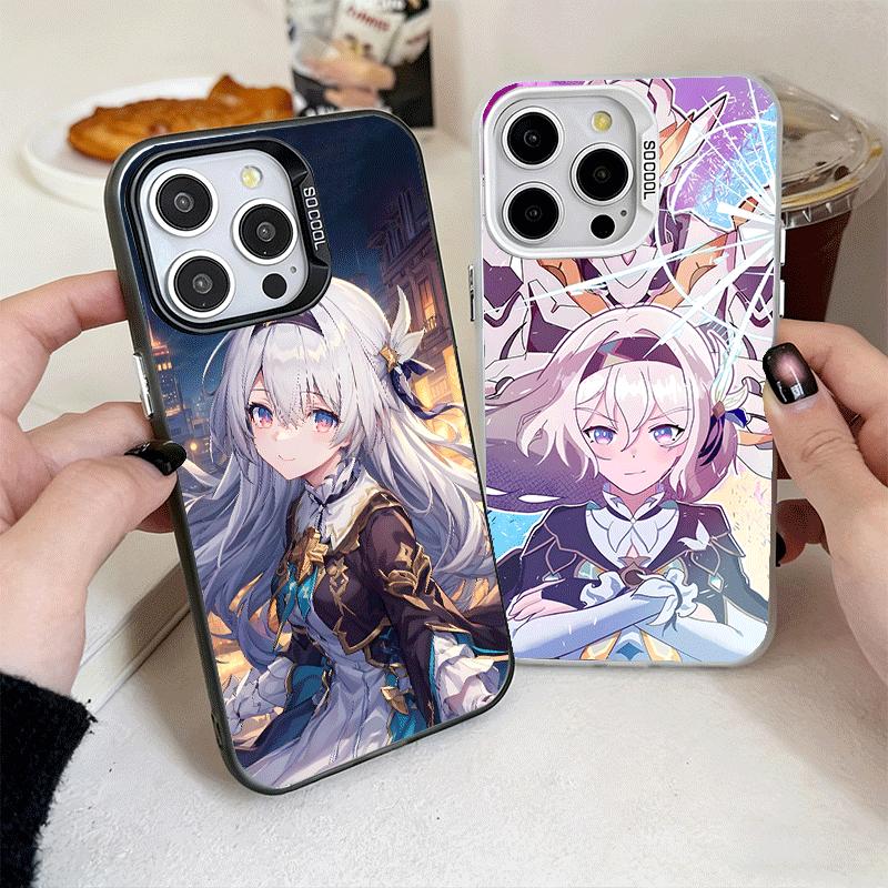 Honkai Star Rail Firefly Soft Phone Case for iPhone 15 16 17 Pro Max 17Air 16E 14 Plus 13 12 Mini Shockproof Cover Back Shell