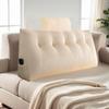 Wedge Headboard Pillow Triangle Cushion Waist Support with Neck Pillow
