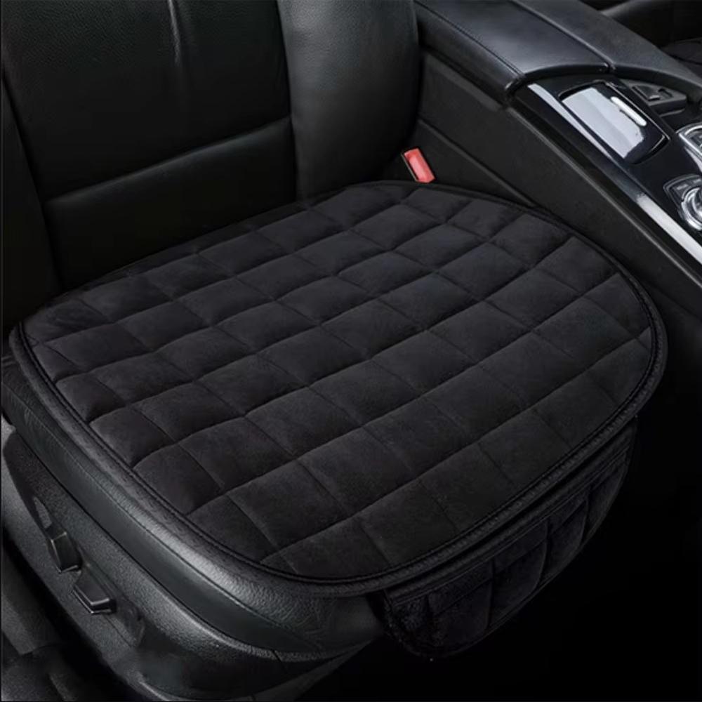 Winter Car Seat Cover – Warm, Breathable, Anti-Slip Universal Seat Cushion for Front Seats (Vehicle Seat Protector)
