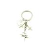 DIY Creative Metal Star Moon Pendant Keychain and Bag Decoration