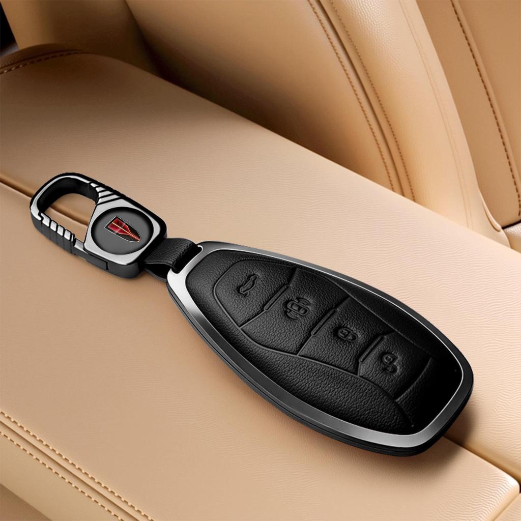 Luxury Key Cover for Hongqi HS5, HS7, H9, H5 - Premium Men's Car Key Shell