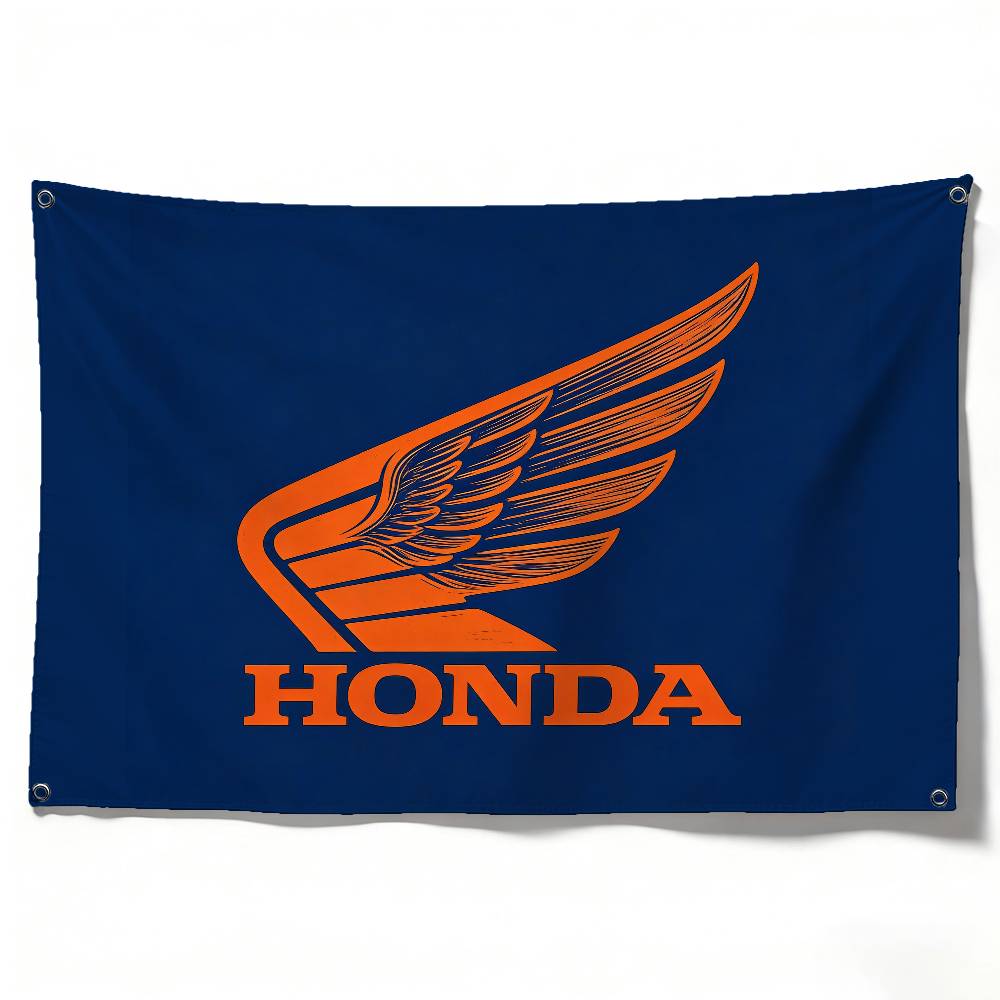 

Motorcycle For HONDA Decorative Flag High Quality Polyester Fade Resistant Machine Washable Indoor Outdoor Hanging Banner (as the picture,50x70cm)