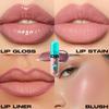 YOUNG VISION 6-Color Lip Gloss Avocado Moisturizing Lip Glaze Lightweight Non-Sticky Hydrating Smooth Pigmented