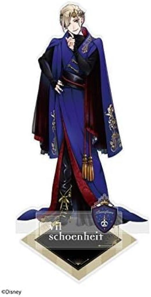 Disney Twisted Wonderland Twist Akrylový stojan Akrylová figurka Oblečení na kolej Ville Schoenheit Ver.
