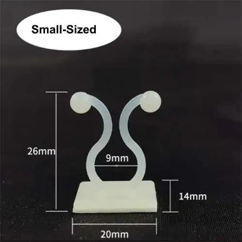1/30/50Pcs For Garden Accsesories Plant Garden Pots & Planters Climbing Wall Outdoor Decors Lamp Support for Plants Clip Vine