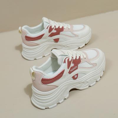 INS Platform Dad Shoes Spring New Running Sneaker Heighten Casual Shoes