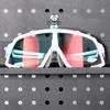 Pegboard Display Bike Gear Storage Aluminum Alloy Organization Bike Gear Storage For Garage Workshop Office Room Kitchen Desk