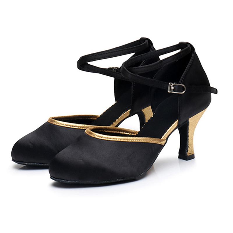 Fashion Summer Professional Latin Dance Shoes Woman High Heel Shoes Tango Ballroom Dance Shoes Women Big Size 34-40