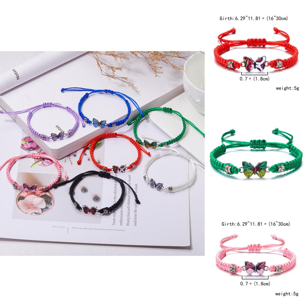 Style Geometric Handwoven Bracelet With Alloy Accents For Gift Giving