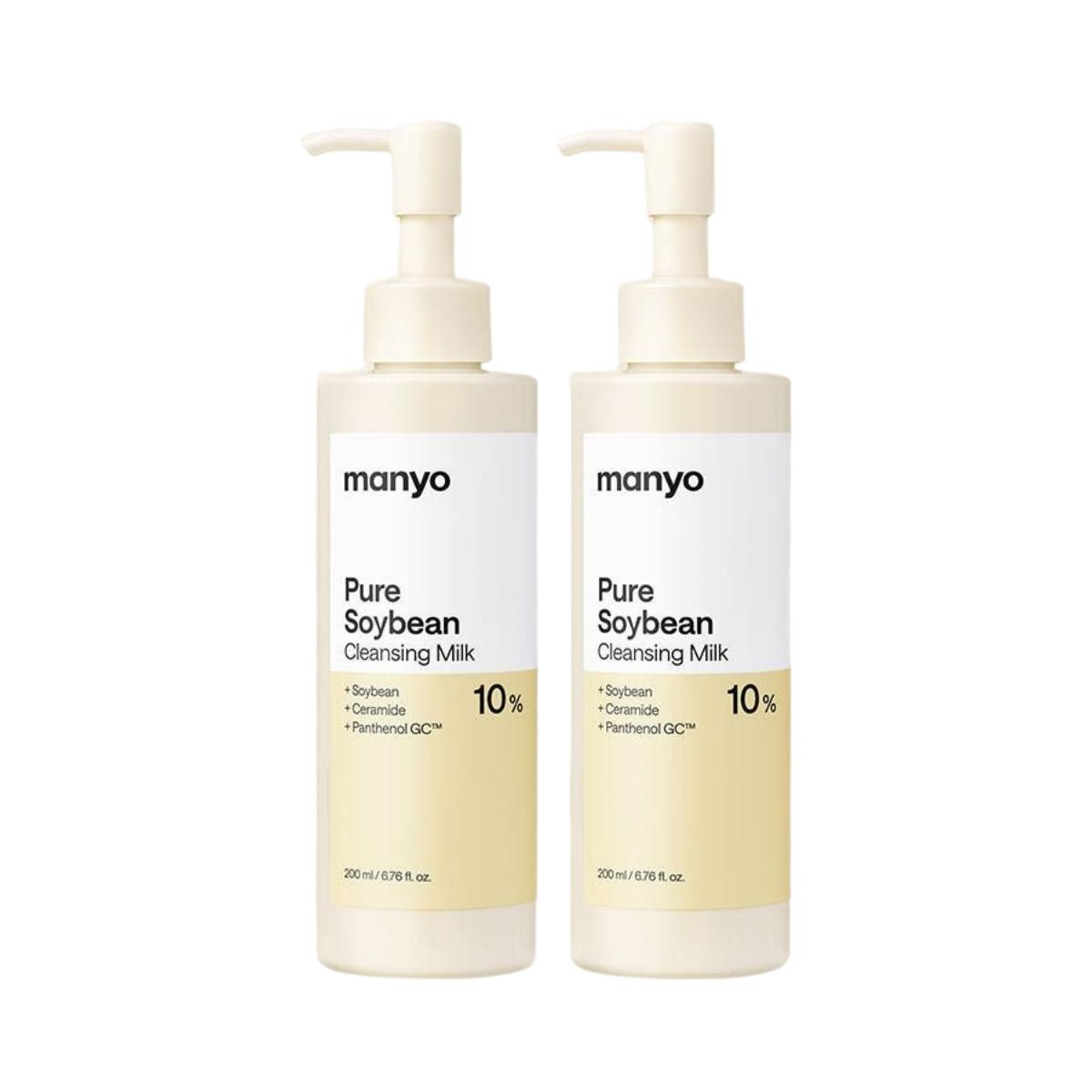 ma:nyo Pure Soybean Cleansing Milk Daily Hydrating Makeup Remover 200ml Dual Pack