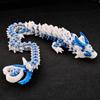 Chinese Dragon 3D Printed Dragon 3D Articulated Dragon Toys  Landscaping Decoration