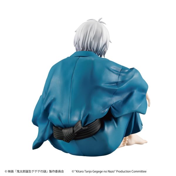 Série film Zrození záhady otce Tenohiry Přibližně 90mm PVC kompletní figurka GEM. ``Kitaro Gegege'' Kitaro's Pre-painted