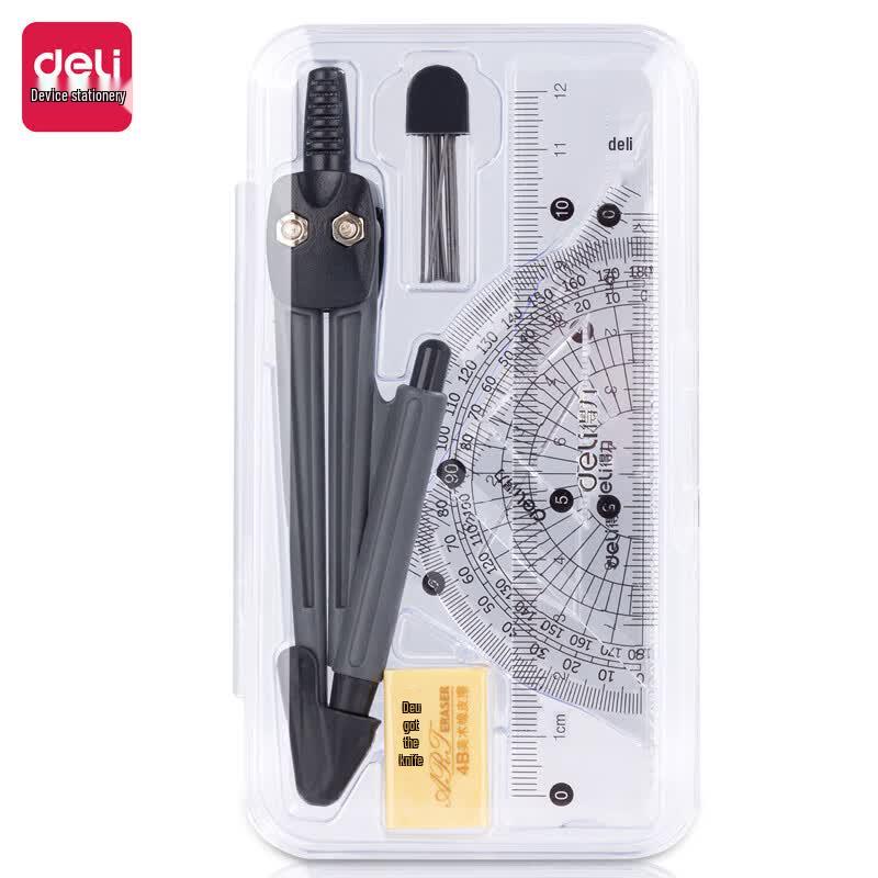 Deli 79524 Plastic Ruler Set