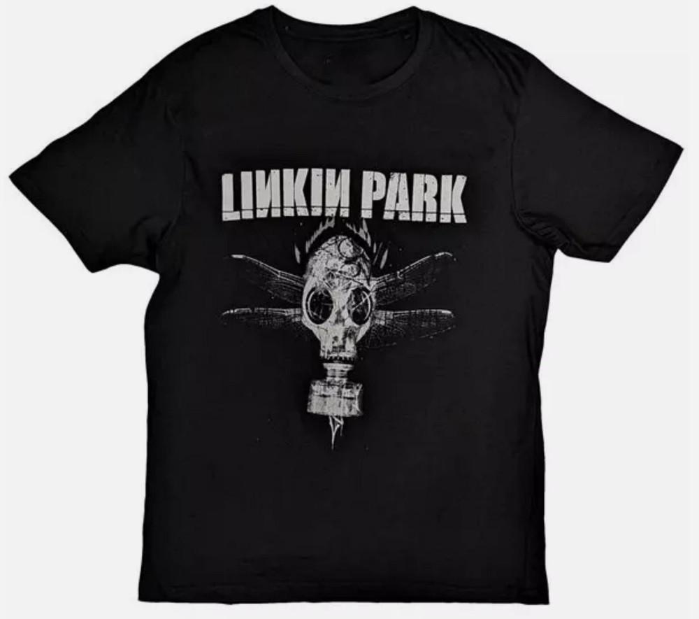 

Vtg Retro Shirt LINKIN PARK Gas Mask Black Shirt - Tee Comic T-Shirt Unisex T-Shirt XXXXL