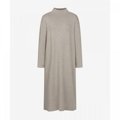 Mock Neck Basic Long Dress Newfd2100