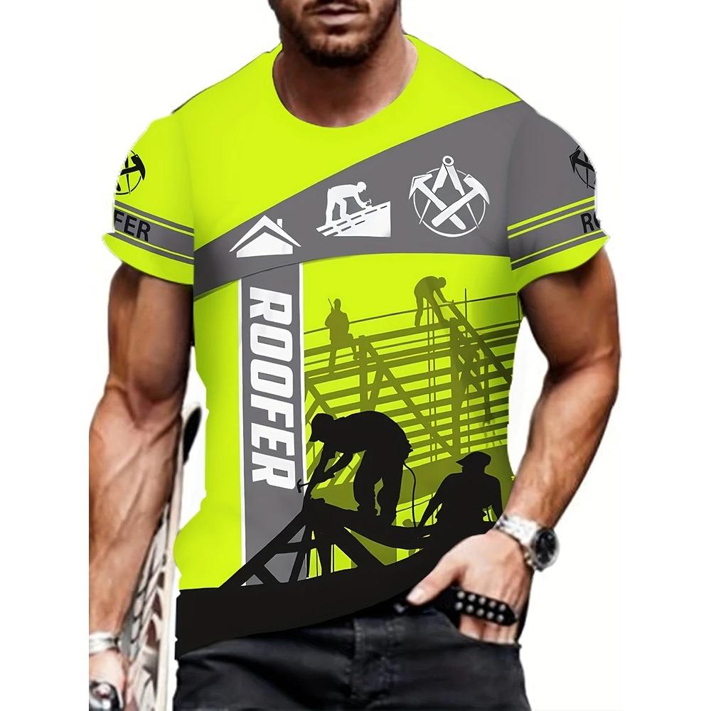 Hawaiian Beach Vacation 3D Print Sports Quick-dry Breathable Men T-shirt Outdoor Street Casual Fashion Short Sleeve Clothing Top