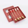 Christmas Cartoon Snowman Spoon & Fork Set - Cute Dessert Cutlery Gift