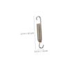 ZUNOXAZ 8pcs Motorcycle Stainless Steel Exhaust Pipe Spring Muffler Replacement